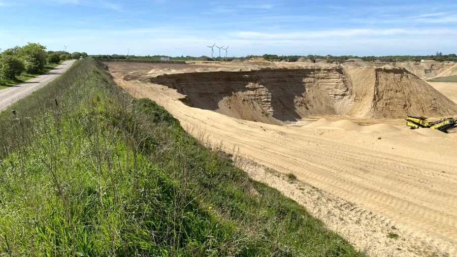 Det flade land og grusgravene - mellem Grønhøj og Skelhøje