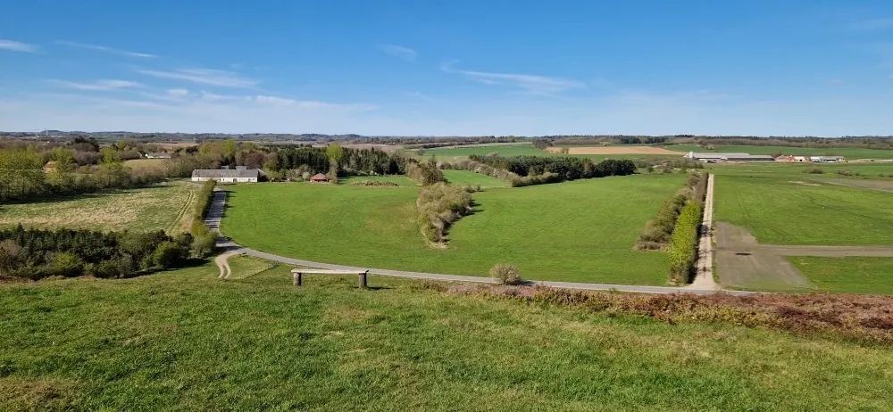 Daugbjerg Dås - udsigten mod nord