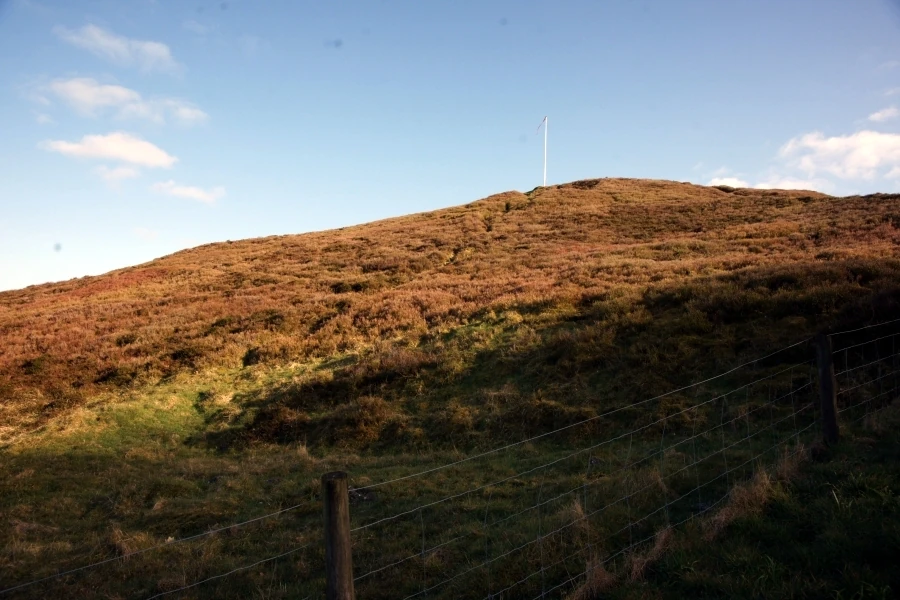 Daugbjerg Dås set fra nordsiden Daugbjerg Dås set fra nord