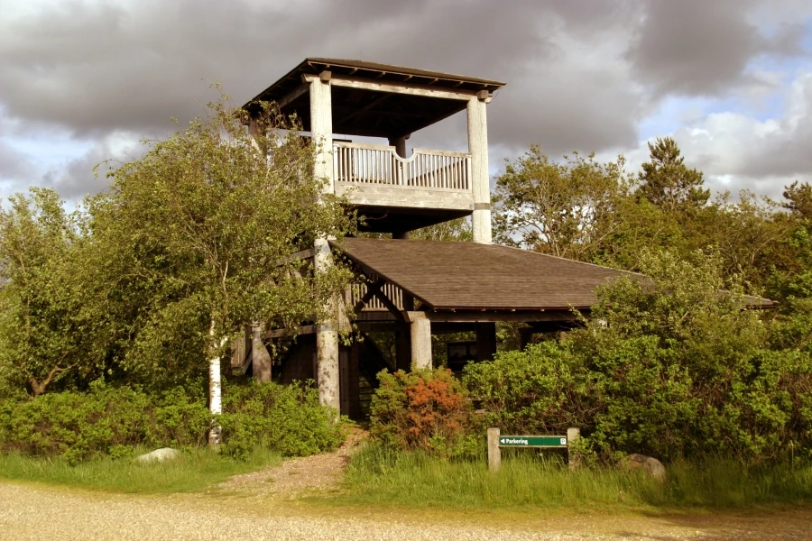 Udsigtstårnet på Kongenshus Hede