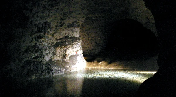 Underjordisk sø - Mønsted Kalkgruber