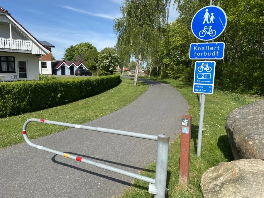 Alhedestien gennem Skelhøje